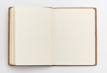 open notebook