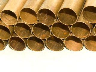 Tubes from a brass