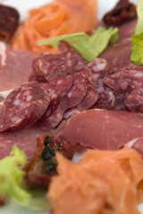 Assiette de charcuterie