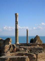 carthage sur fond de mer