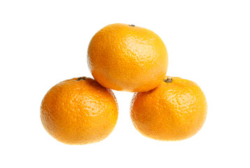 Three tangerines (mandarins)