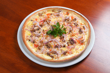 Pizza and italian kitchen.
