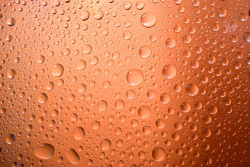 waterdrops on a steamy window