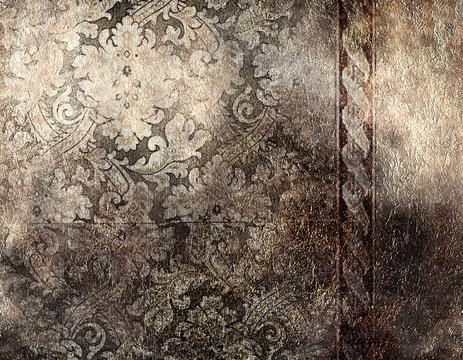 Fototapeta decorative silver background