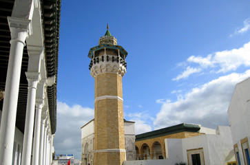 minaret de la medina de tunis