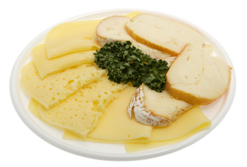 Käseplatte, Käse als Aufschnitt
