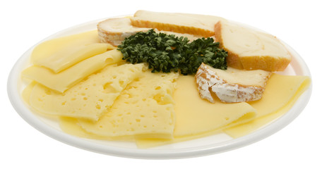 Käseplatte, Käse als Aufschnitt