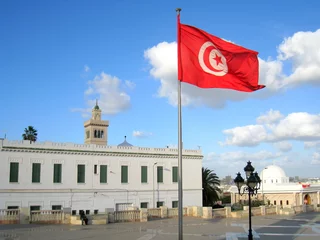 Fototapete Rund Regierungssitz in Tunis © Lotharingia
