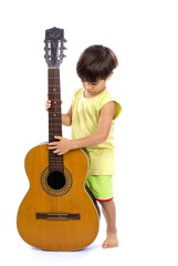 Child and Guitar