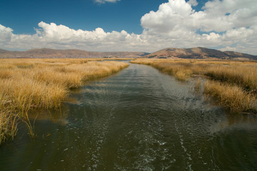 Boat trip on Lake Titicaca