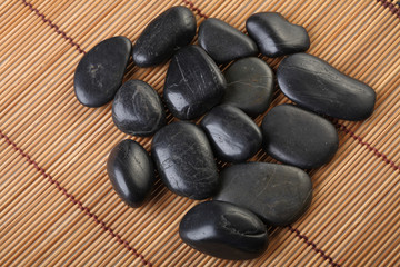 SPA abstract composition with stones massage