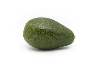 avocado on a white backgrond. Isolated.