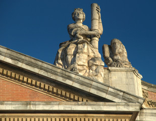 Fototapeta na wymiar Sur les toits du Capitole