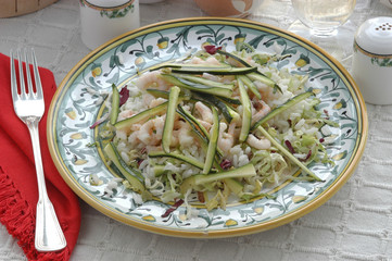 Insalata di riso ai gamberetti - Antpasti - Emilia Romagna