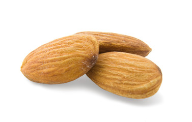 Three almonds