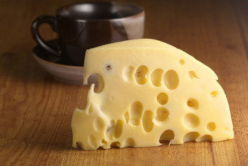 Cheese and cup