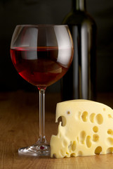Cheese and wine