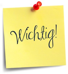 Wichtig!