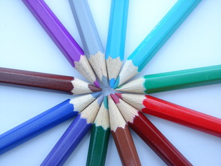 Naklejka premium crayon