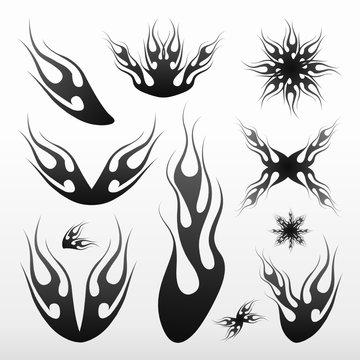 Flames tribal / tatoo