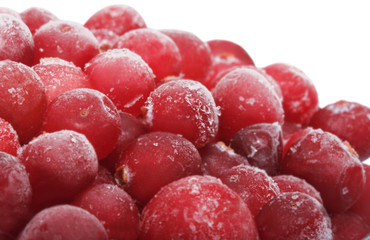 Frozen cranberries