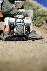 Obraz premium Equipement de trek