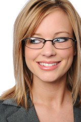 Fototapeta premium Young businesswoman's portrait
