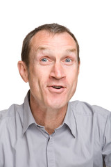 Obraz premium Visage et expression d'un homme