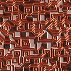 Seamless circuit texture