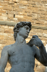 Replica of Michelangelo's David, Florence, Italy