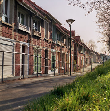 Corons dans le nord de la france