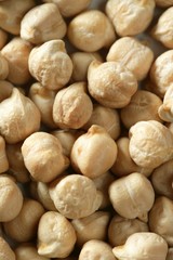 Chickpeas texture at studio