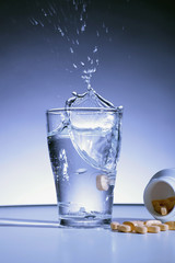 Vitamine im Glas