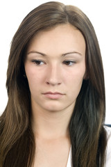 Fototapeta premium Teenager Close up - Isolated