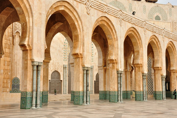 Hassan II Mosque in Casablanca, Morocco © philipus