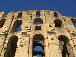 Theater, El Djem, Tunesien