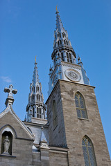 Fototapeta na wymiar Notre-Dame Cathedral, Ottawa