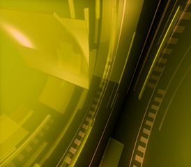 circular shaped abstract background