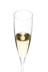 Champagne glass celebration