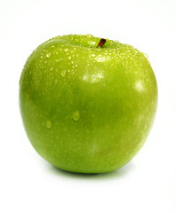 one green apple