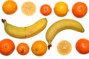 bananes,citrons,oranges