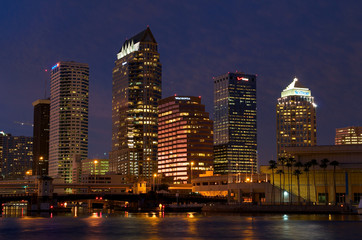 Fototapeta na wymiar Downtown Tampa II