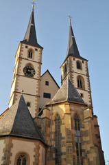 Fototapeta na wymiar Fachwerk Kirche