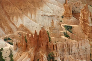 Naturlandschaft im Bryce Canyon Nationalpark, Utah - USA