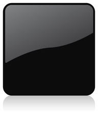 Black Reflective Icon - Blank