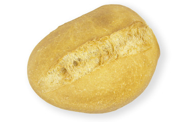 Normales Brötchen isoliert