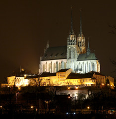 Obraz premium Gothic cathedral in Brno