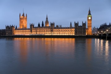 Obraz na płótnie Canvas Big Ben i Houses of Parliament