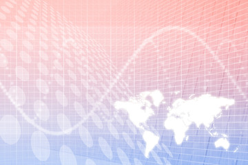 Fototapeta premium Global Business Abstract Background