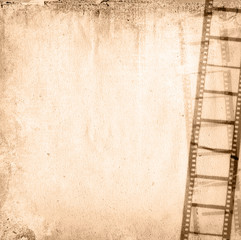 grunge film strip